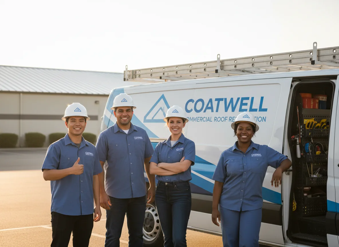 Commercial roof coating company in Broussard, LA